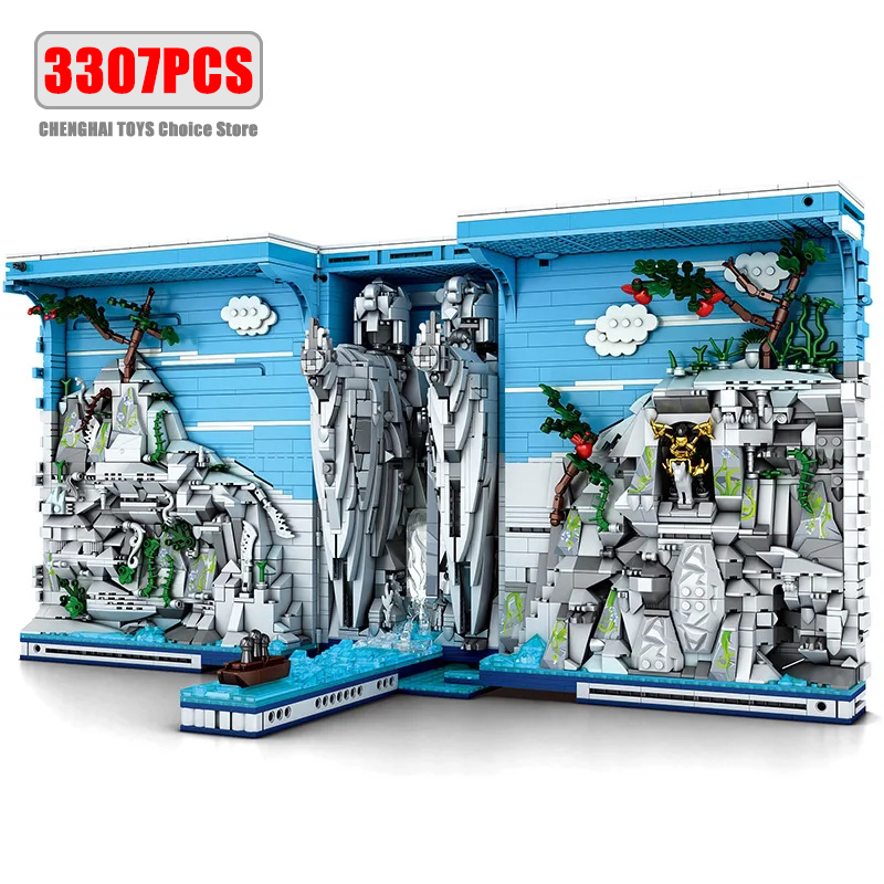 Kingdom Kids Education - 3307 Parça Mısır Krallığı Kitaplık Yapı