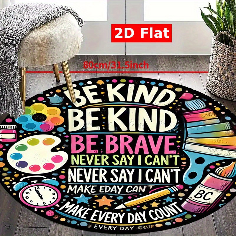 Nazik Ol Cesur Ol Motivasyonel - School Kids Education Quotes incelemesi ve fiyatı