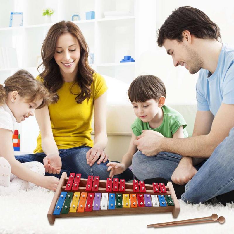 27 not ksilofon el çan renkli  - Kids Education Bell incelemesi ve fiyatı