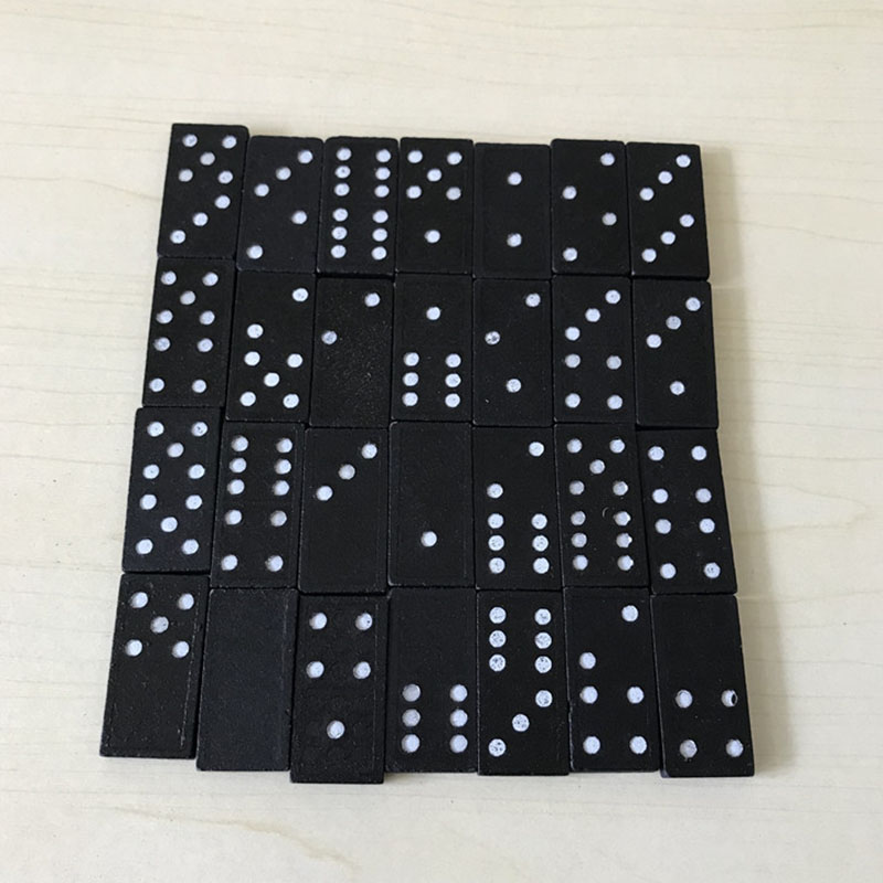 28 adet/takım ahşap Domino mas - Kids Education Table incelemesi ve fiyatı
