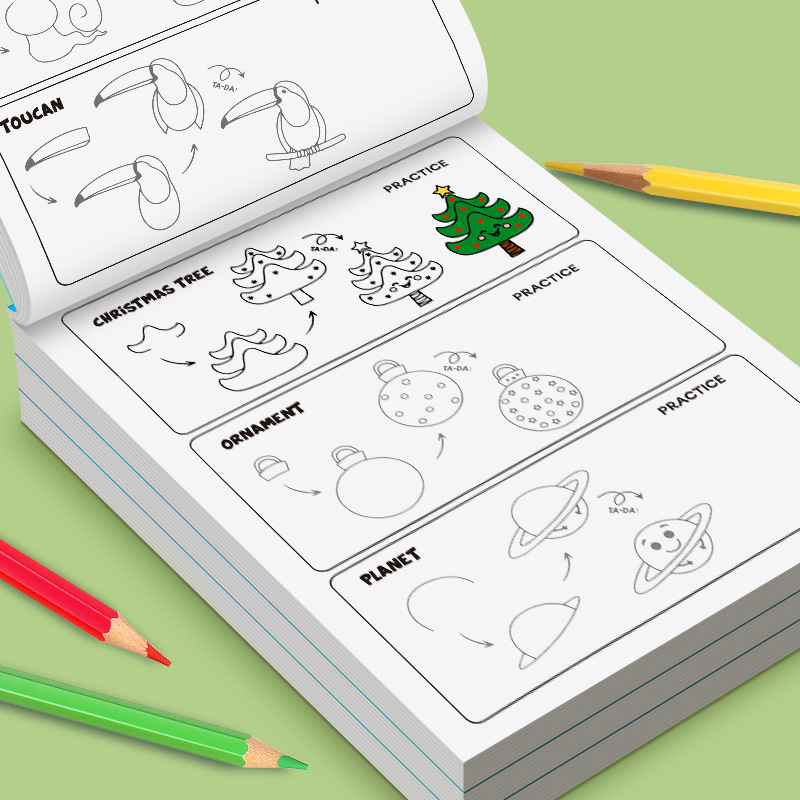 Çocuklar İçin Her Şeyi Çizmeye - Kids Educational Workbooks incelemesi ve fiyatı
