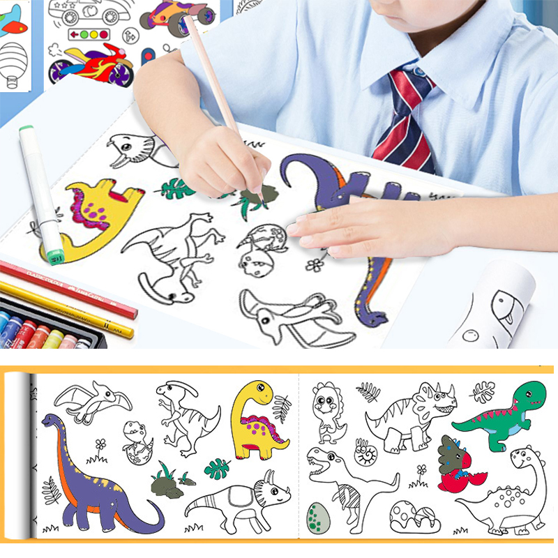 Çocuk Çizim Rulo DIY Yapışkan  - Kids Educational Workbooks incelemesi ve fiyatı