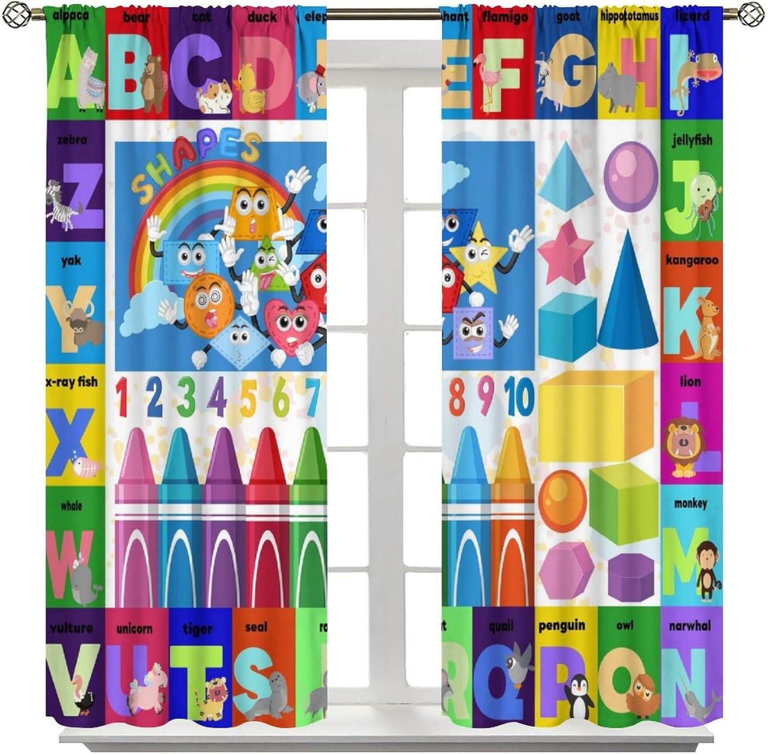 Renkli ABC Eğitim Perdeleri, Ç - Kids Education Youtube incelemesi ve fiyatı