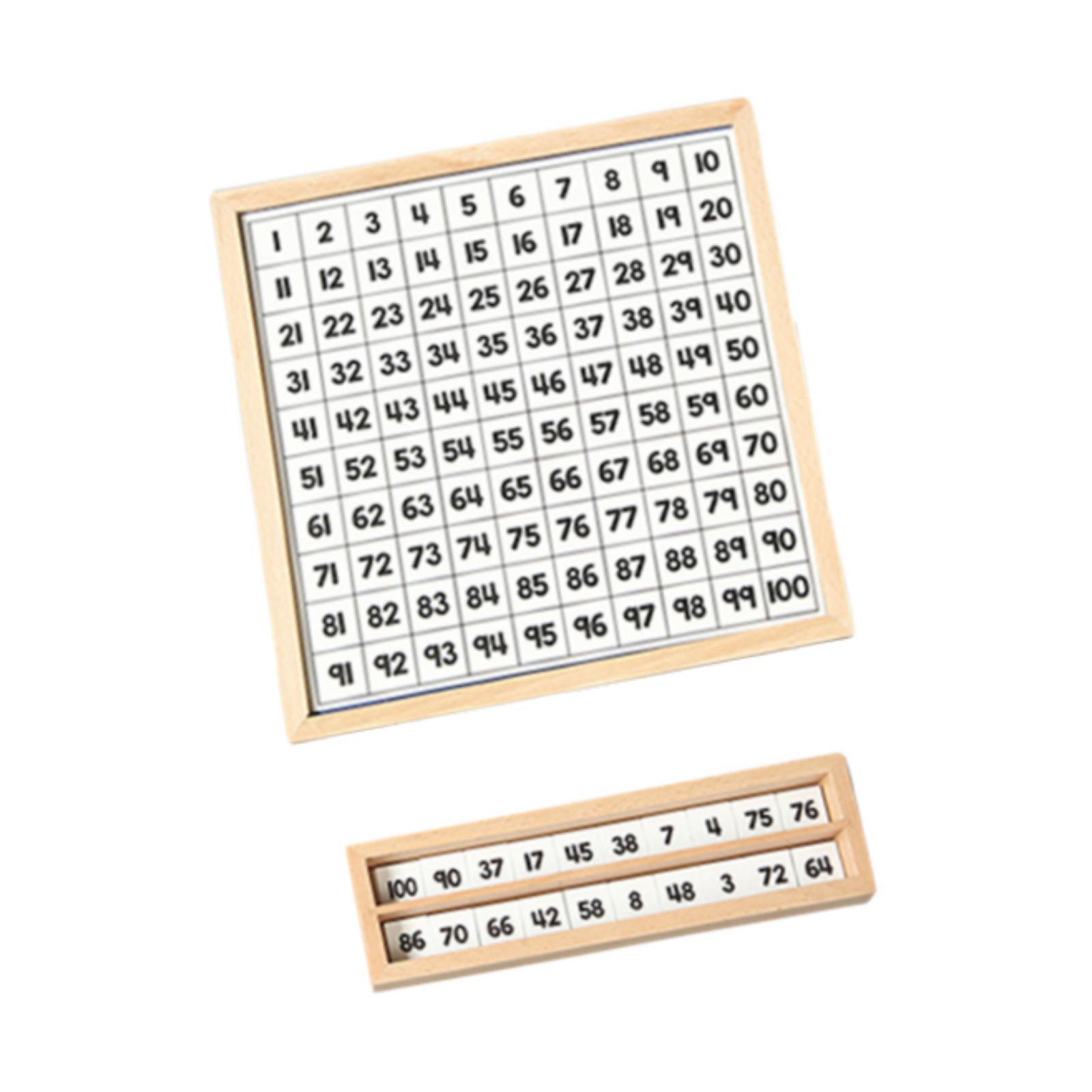 Ahşap 1-100 Sayı Tahtası Geliş - Kids Education Table incelemesi ve fiyatı