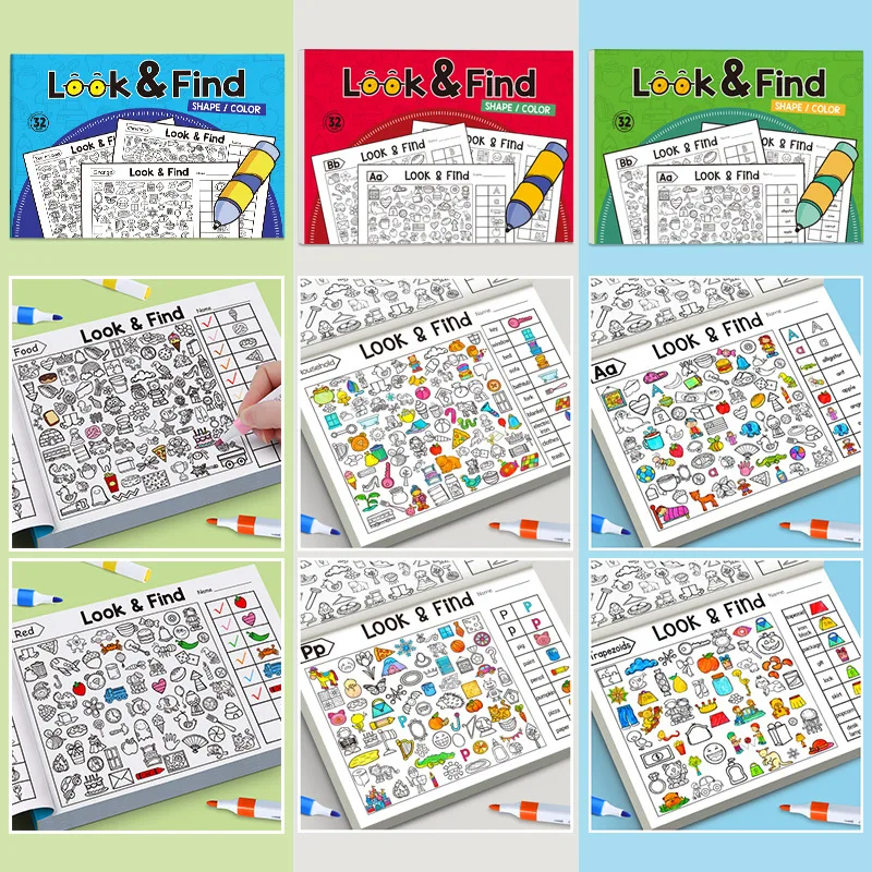 Çocuklar için Gizli Nesneler B - Kids Educational Workbooks incelemesi ve fiyatı