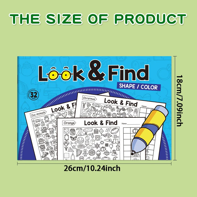 Çocuklar için Gizli Nesneler B - Kids Educational Workbooks incelemesi ve fiyatı
