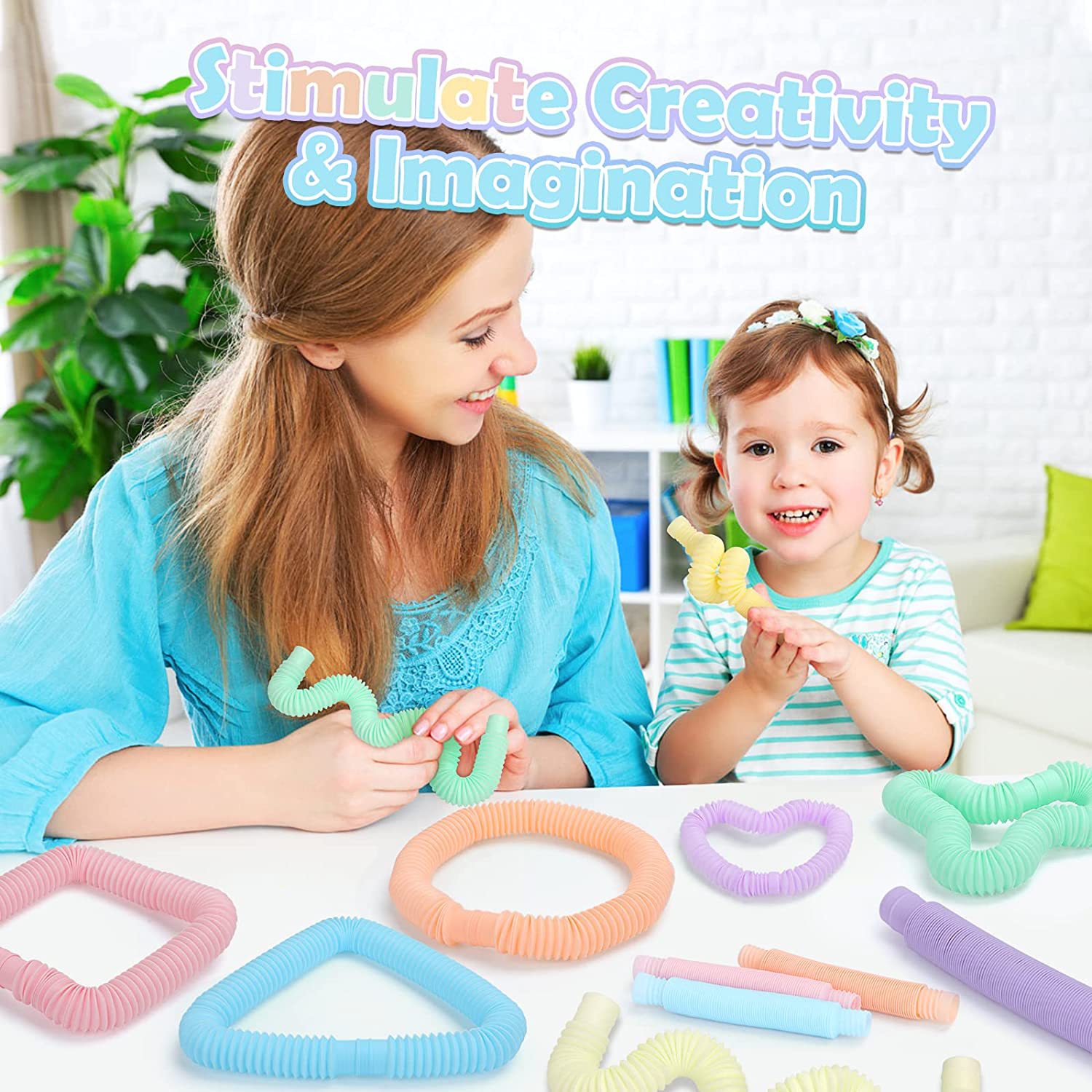 Renkli Pop Tüpler Esnek Telesk - Kids Education Youtube incelemesi ve fiyatı