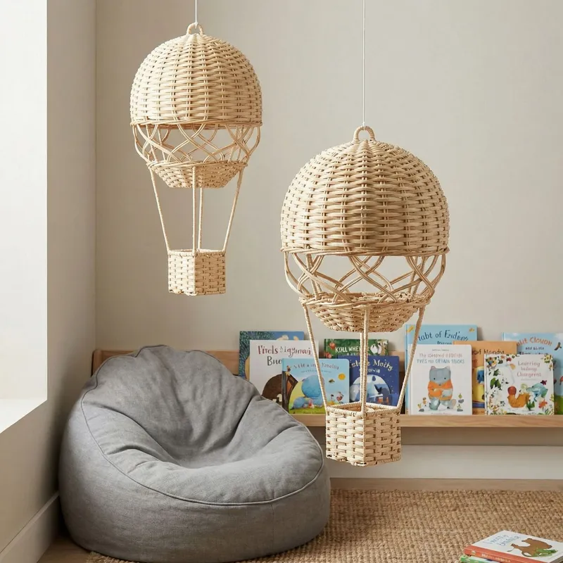 El Dokuma Rattan Sıcak Hava Ba - Kids Education Youtube incelemesi ve fiyatı