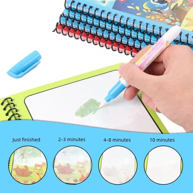 Sihirli su çizim kitabı çocukl - Kids Educational Workbooks incelemesi ve fiyatı